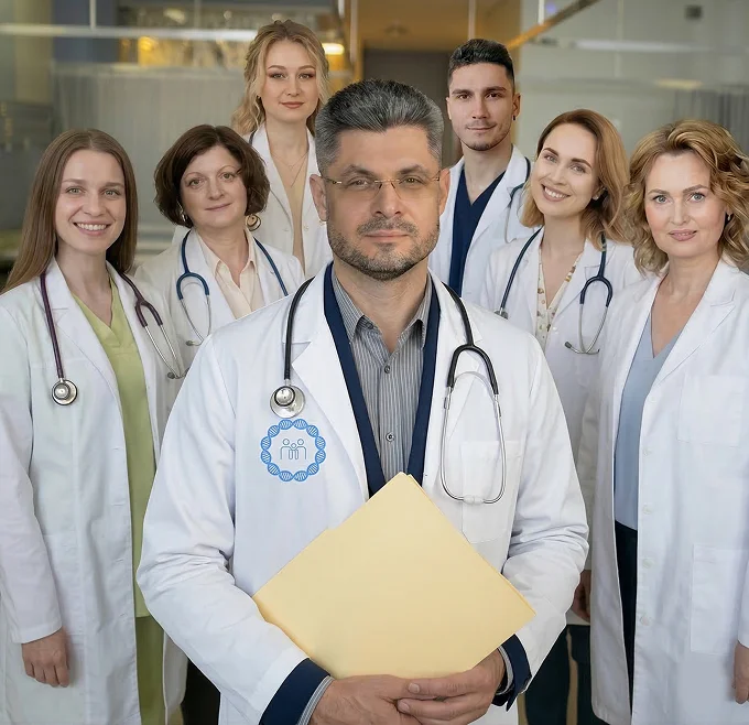 Команда фахівців генетичного центру
